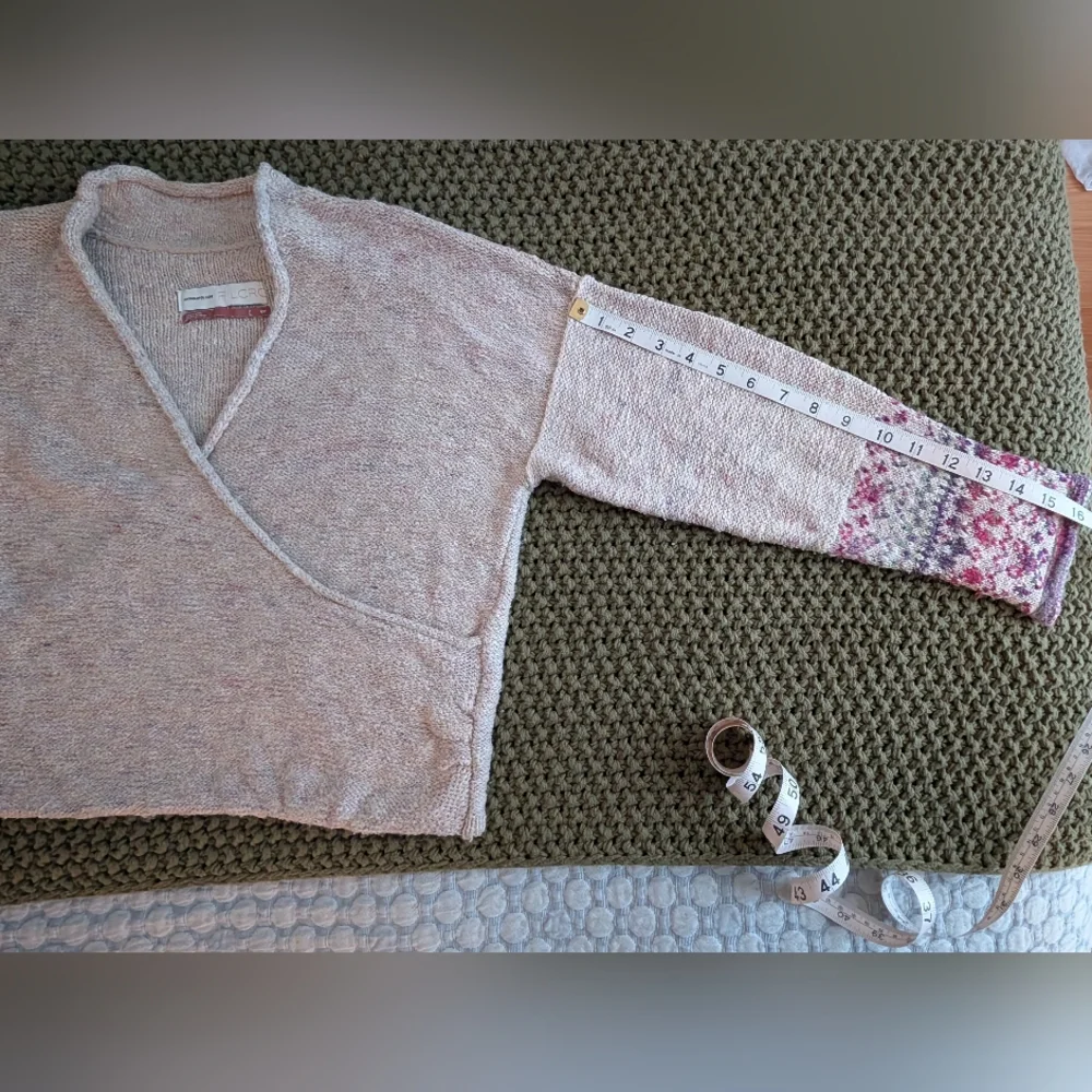 Anthropologie Pilcro Faux Wrap Sweater - Picture 8 of 12